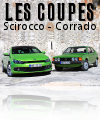 Les coupés Volkswagen Scirocco et Corrado